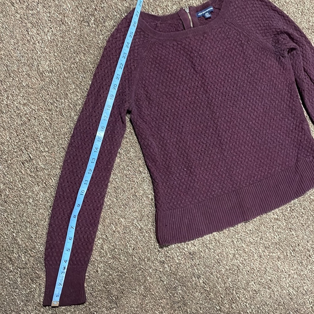 American Eagle Outfitters Knit Raglan Sweater Size M - Picture 8 of 9